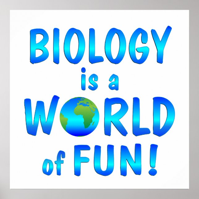 Biology Fun Poster (Front)