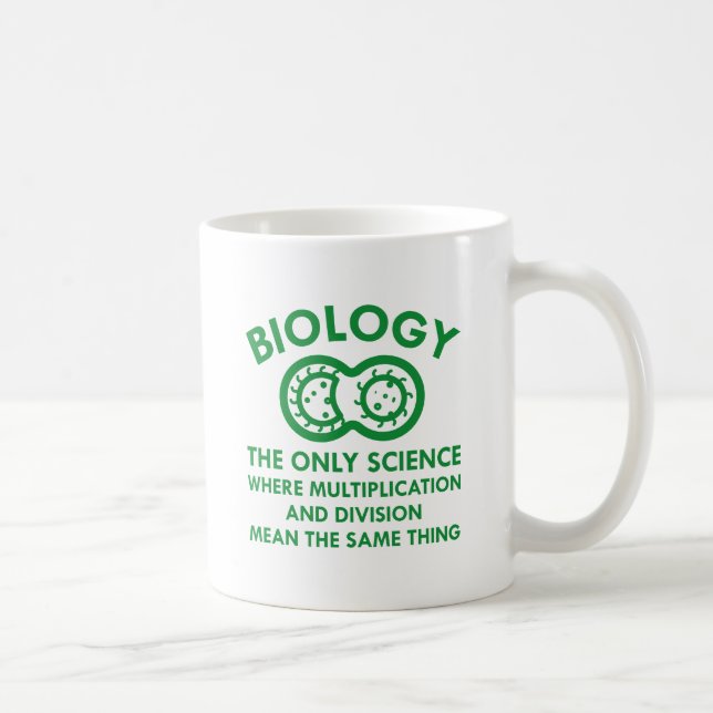 Biology Is In My Genes Coffee Mug (Right)