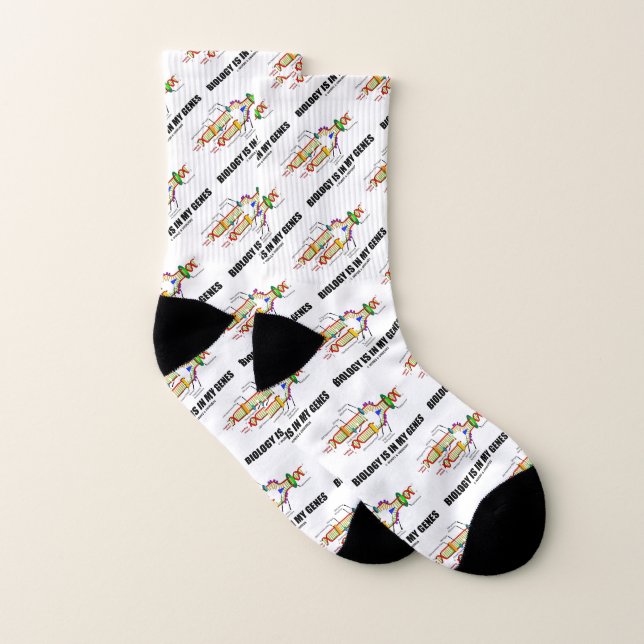 Biology Is In My Genes DNA Replication Socks (Pair)