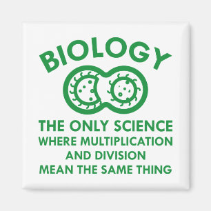 Biology Is In My Genes Magnet