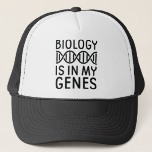 Biology Is In My Genes Trucker Hat
