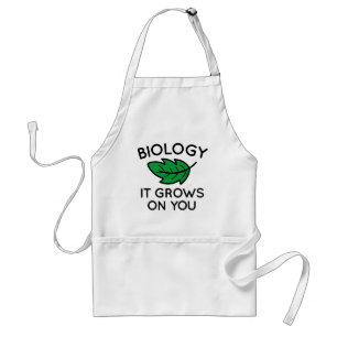 Biology It Grows On You Standard Apron
