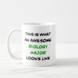 biology major, awesome coffee mug<br><div class="desc">biology major</div>