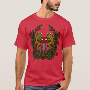 Biology Mycology Frog Catcher Mushroom Collector C T-Shirt