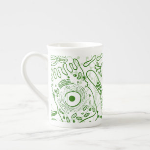 Biology Pattern Bone China Mug