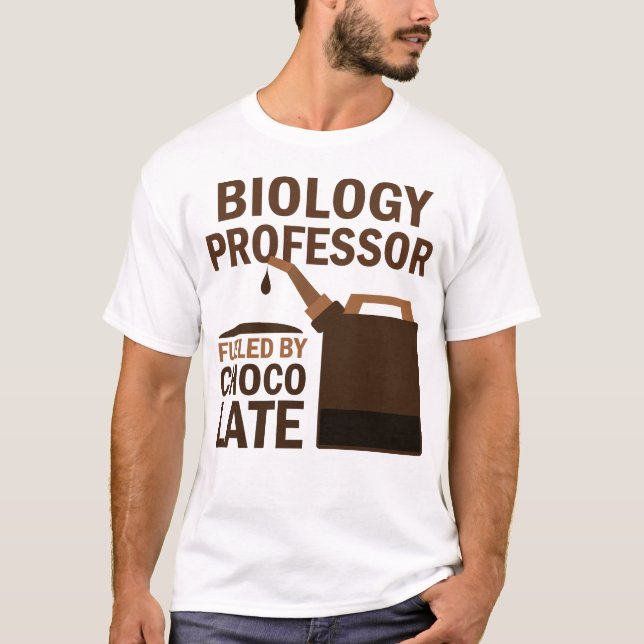 Biology Professor (Funny) Gift T-Shirt (Front)