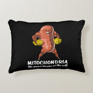 Biology Science Mitochondria Funny Joke Decorative Cushion