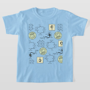 Biology Science Student Cell Genetics Neuron Nerd  T-Shirt