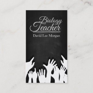 Biology Teacher Business Card