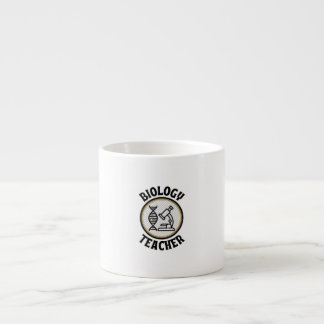 Biology teacher espresso cup