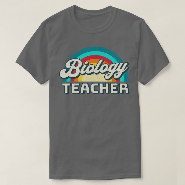 Biology Teacher T-Shirt (Design Front)