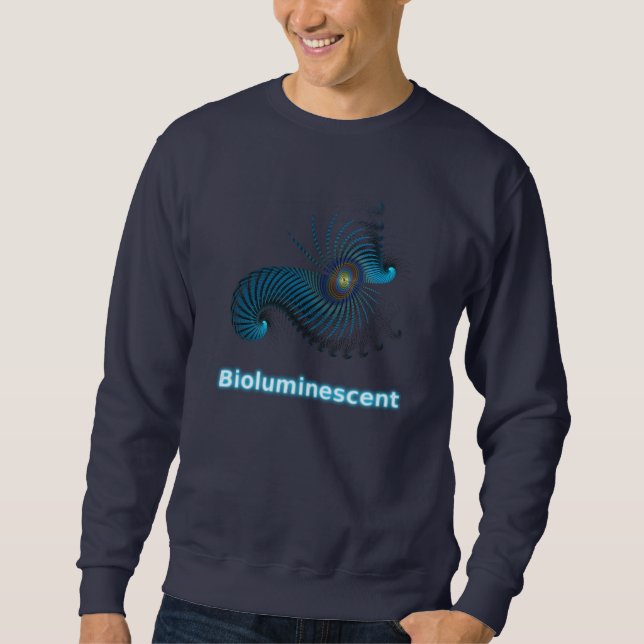 Bioluminescent Alien Sea Creature Sweatshirt (Front)