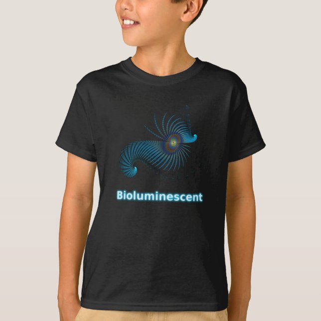 Bioluminescent Alien Sea Creature T-Shirt (Front)