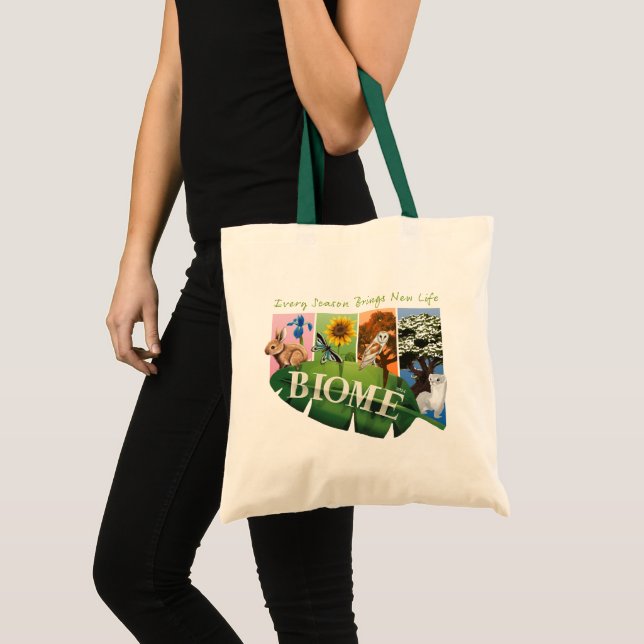 Biome Seasons Basic Tote Bag (Front (Product))