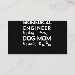 Biomedical Engineer Dog Mum Dog Lover Bio Engineer Business Card