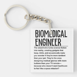 Biomedical engineer key ring