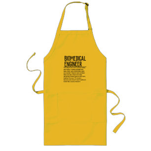 Biomedical engineer long apron