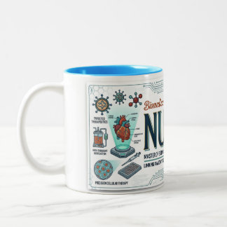 Biomedical Nurse Gift Two-Tone Coffee Mug
