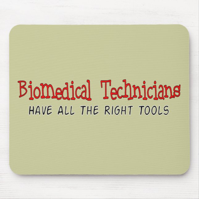 Biomedical Technician Gifts Mouse Pad (Front)