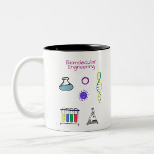 Biomolecular Engineer Chemical engineering Two-Tone Coffee Mug
