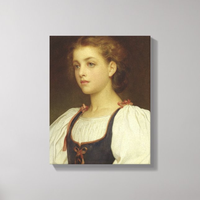Biondina Canvas Print (Front)