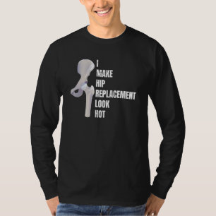 Bionic Hip Replacement Surgery Recovery Broken Bon T-Shirt