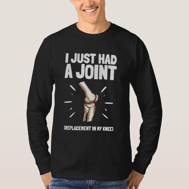 Bionic Knee Replacement Surgery Recovery T-Shirt (Front)