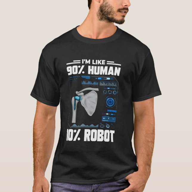 Bionic Shoulder Replacement Warrior T-Shirt (Front)