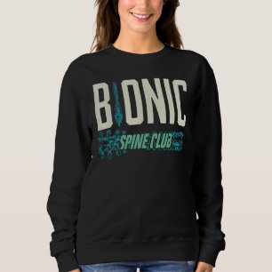 Bionic Spine Surgery Lumbar Spinal Fusion Back Rec Sweatshirt