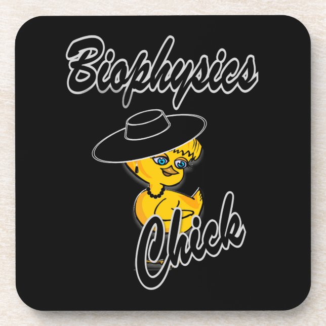 Biophysics Chick #4 Coaster (Front)