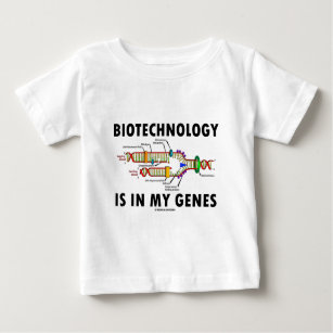 Biotechnology Is In My Genes (DNA Replication) Baby T-Shirt
