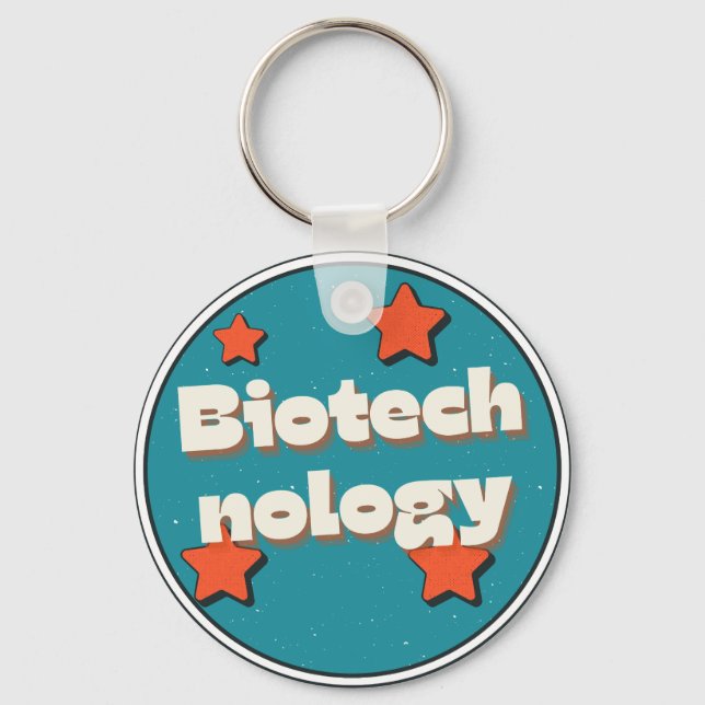 Biotechnology Key Ring (Front)