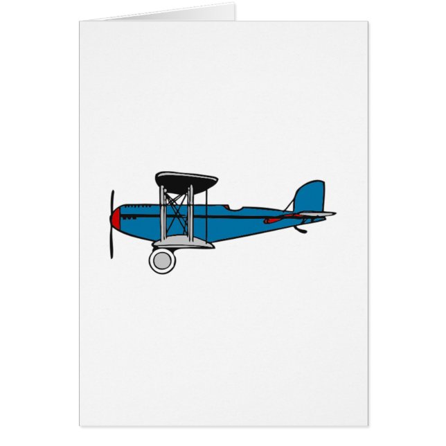 Biplane Aeroplane (Front)