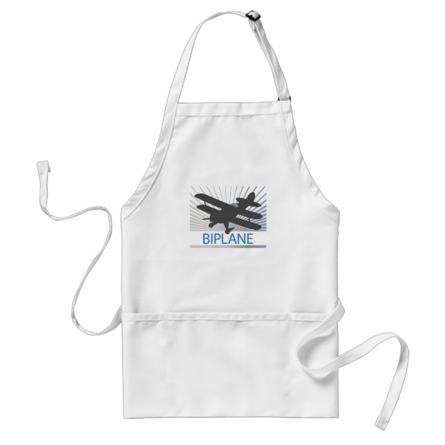 Biplane Aeroplane Standard Apron (Front)