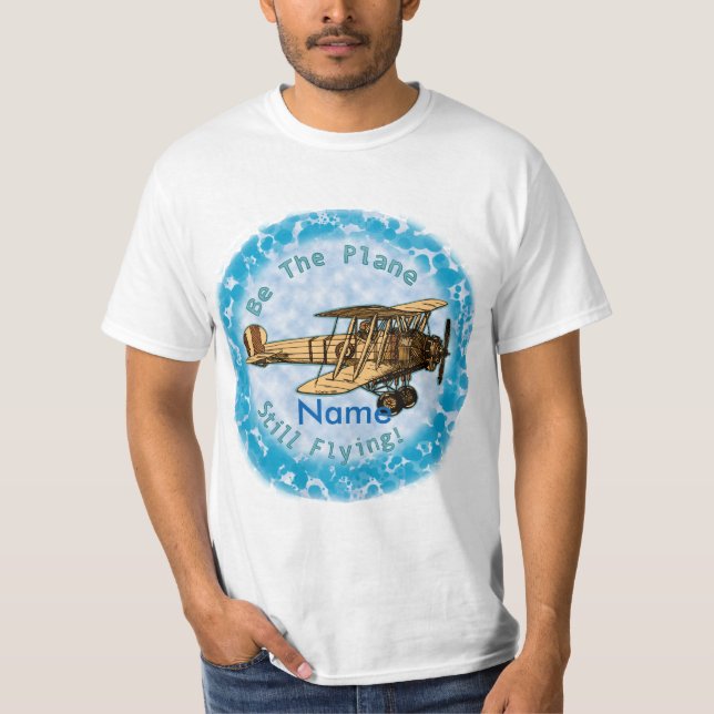 Biplane Aeroplane  t-shirt (Front)