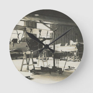 Biplane Trainers In 1941 Round Clock
