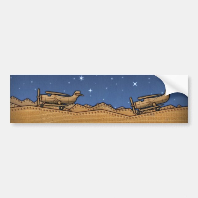 BiPlane's Bumper Sticker (Front)