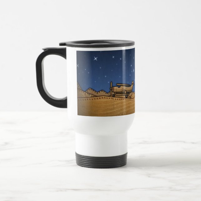 BiPlane's Travel Mug (Left)