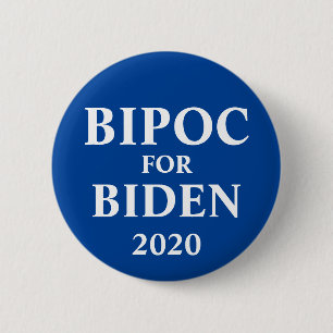 BIPOC For Biden Button