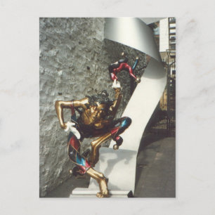 Bipoison the Ville de Quebec! Postcard