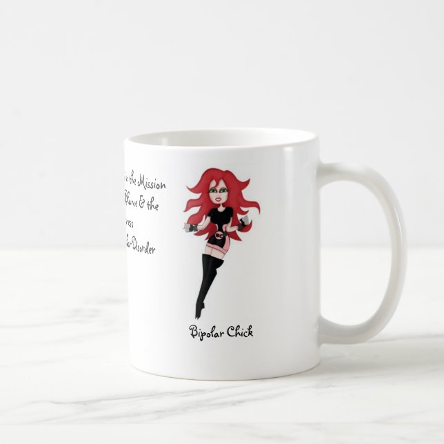 Bipolar Chick Share the Vision Mug (Right)