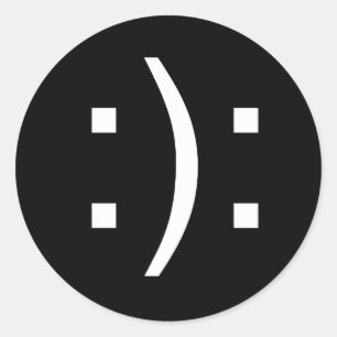 Bipolar Classic Round Sticker