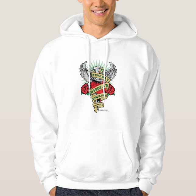 Bipolar Disorder Dagger Hoodie (Front)