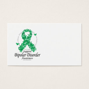 Bipolar Disorder Ribbon of Butterflies