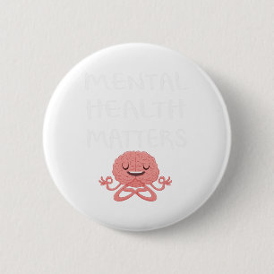 Bipolar Mental Health Awareness Mental Health Prob 6 Cm Round Badge