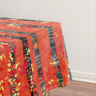 Birch Aspen Tree Forest Tablecloth