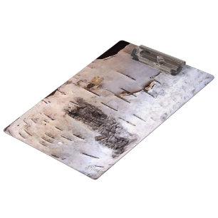 Birch Bark Clipboard