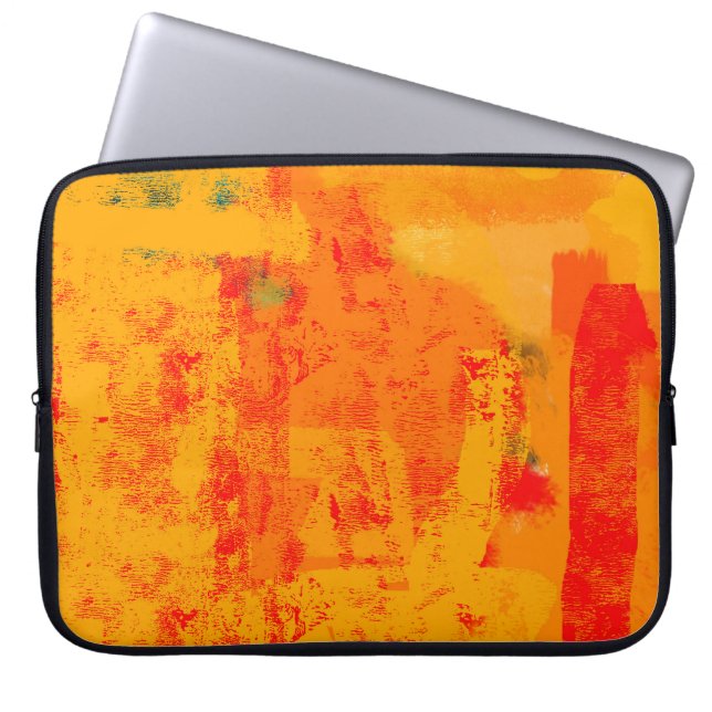 Birch Bark Close-Up: Natural Texture. Laptop Sleeve (Front)