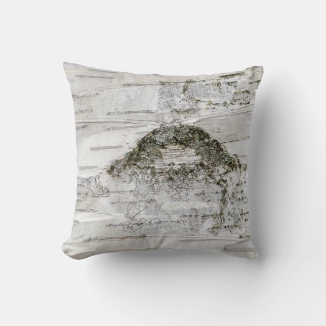 Birch Bark Cushion (Front)