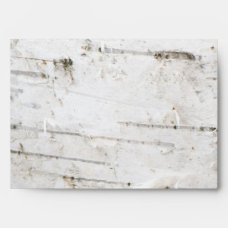 Birch bark envelope